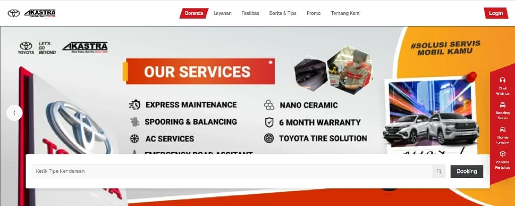 Akastra Main Website